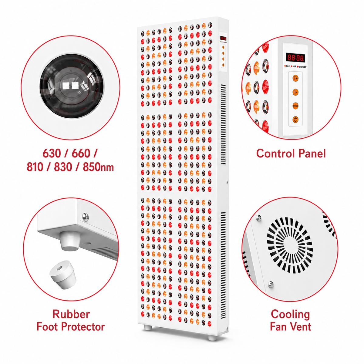 Full-Body Red & Near-Infrared Light Panel