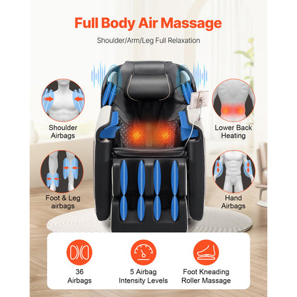 Uimoso Massage Chair Full Body Zero Gravity Recliner with Sl-Track & 36 Airbags