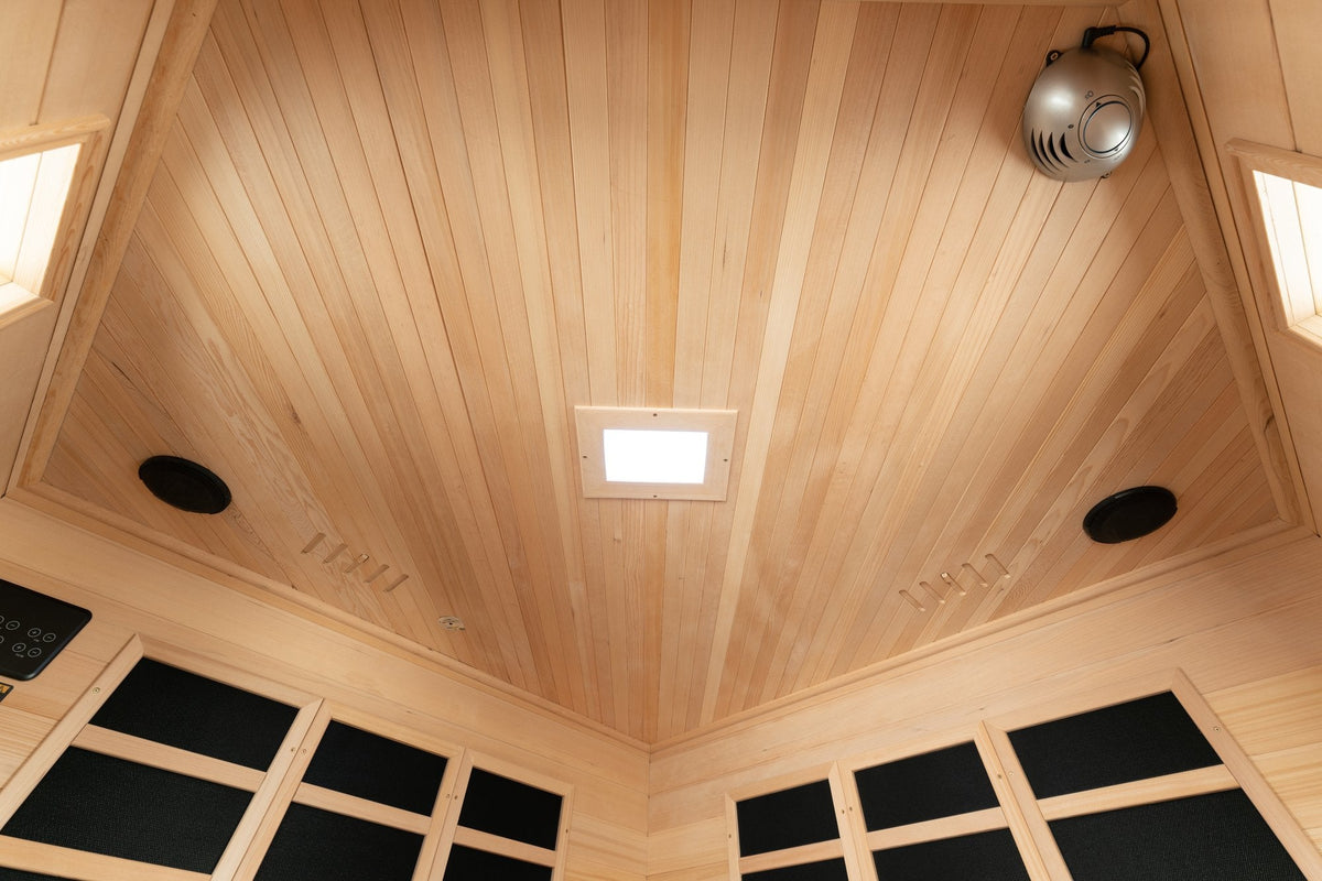 Blisspod Vienna 4–5 Person Low EMF Far Infrared Corner Sauna
