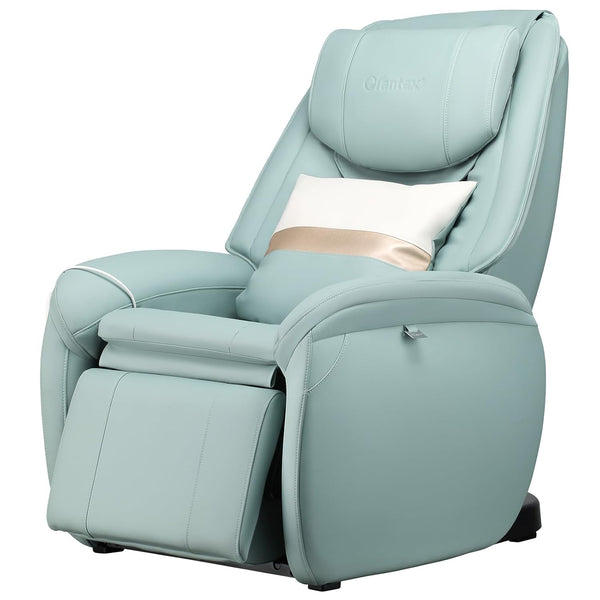 Massage Chair, Full Body Zero Gravity Massage Recliner with SL Track, Waist Heater, Calf Airbag, Automatic Shoulder Detection, Remote Control, Wheels, Pillow, Installation Free (Green)