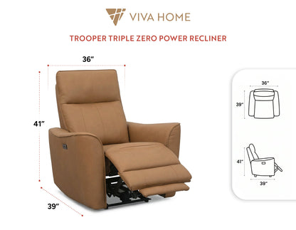 Trooper Triple Zero Power Zero Gravity Recliner