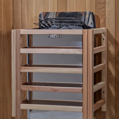 Golden Designs Karlstad 6-Person Hybrid Infrared & Traditional Sauna