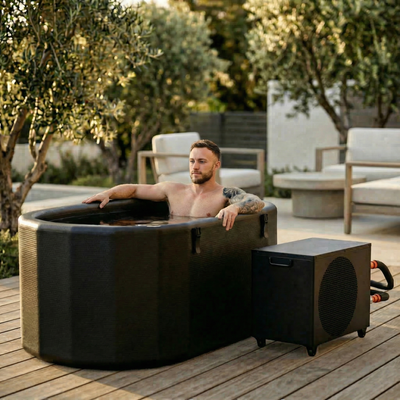 XXL Inflatable Cold Plunge Tub with Insulated Cover