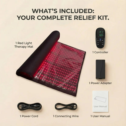 Nicebeam Full-Body Red & Near-Infrared Light Therapy Mat